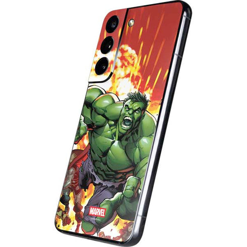 Marvel Avengers Assemble Hulk Galaxy S22 Plus Skin